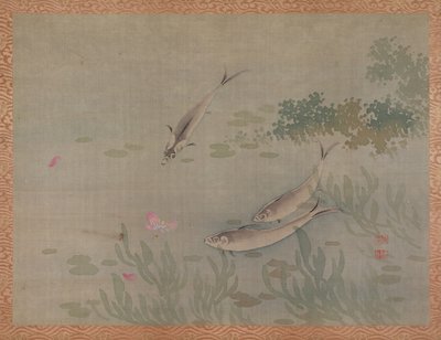 Fish, 1851 by Tsubaki Chinzan